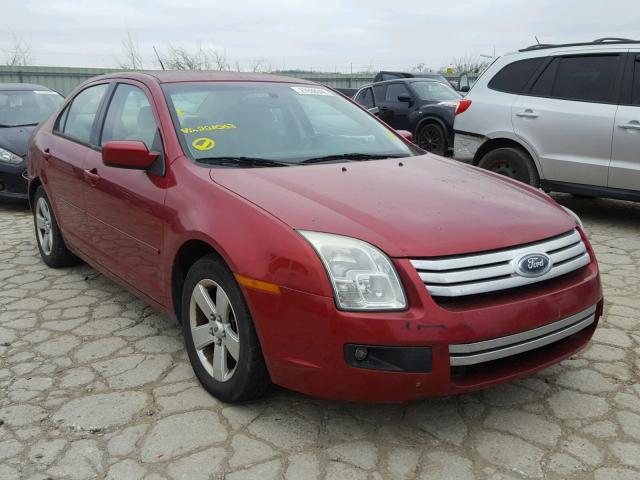 3FAHP01117R221063 - 2007 FORD FUSION SE MAROON photo 1