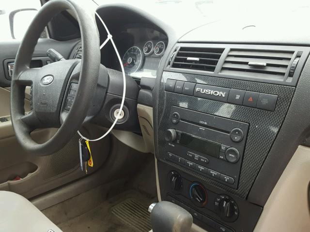 3FAHP01117R221063 - 2007 FORD FUSION SE MAROON photo 9