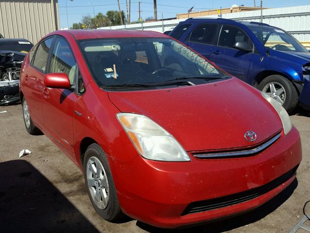 JTDKB20U867533991 - 2006 TOYOTA PRIUS RED photo 1