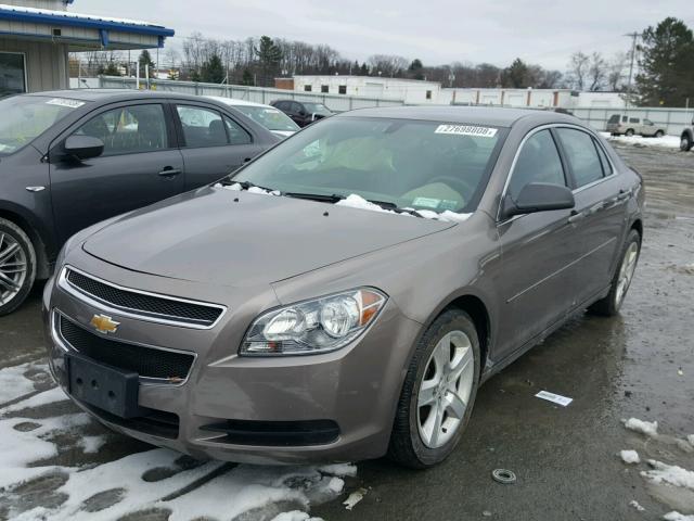 1G1ZB5E04CF164708 - 2012 CHEVROLET MALIBU LS BROWN photo 2