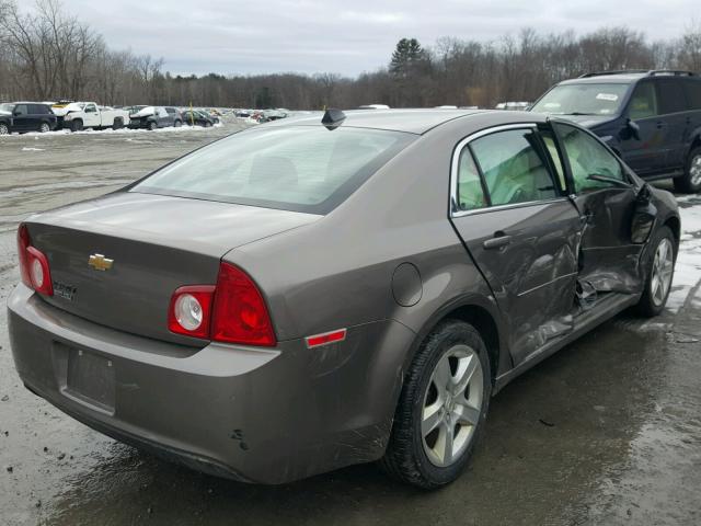 1G1ZB5E04CF164708 - 2012 CHEVROLET MALIBU LS BROWN photo 4