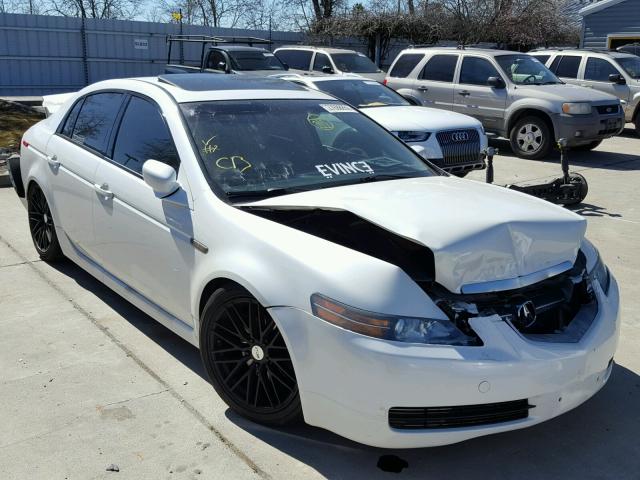 19UUA66294A013390 - 2004 ACURA TL WHITE photo 1