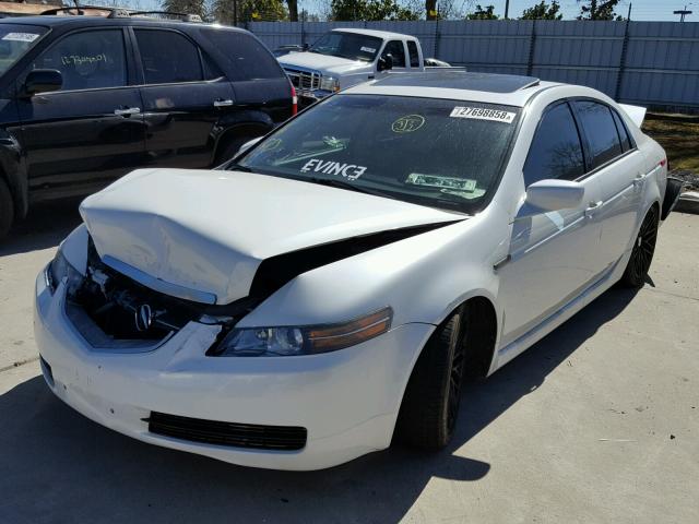 19UUA66294A013390 - 2004 ACURA TL WHITE photo 2