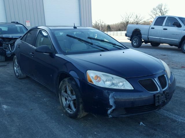 1G2ZG57N184150886 - 2008 PONTIAC G6 BASE BLUE photo 1