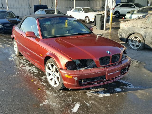 WBABR3347YEA83486 - 2000 BMW 323 CI RED photo 1