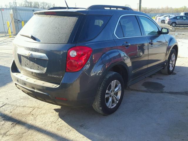 2CNALDEW0A6412715 - 2010 CHEVROLET EQUINOX LT GRAY photo 4