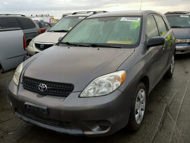 2T1KR32E25C476238 - 2005 TOYOTA COROLLA MA GRAY photo 2