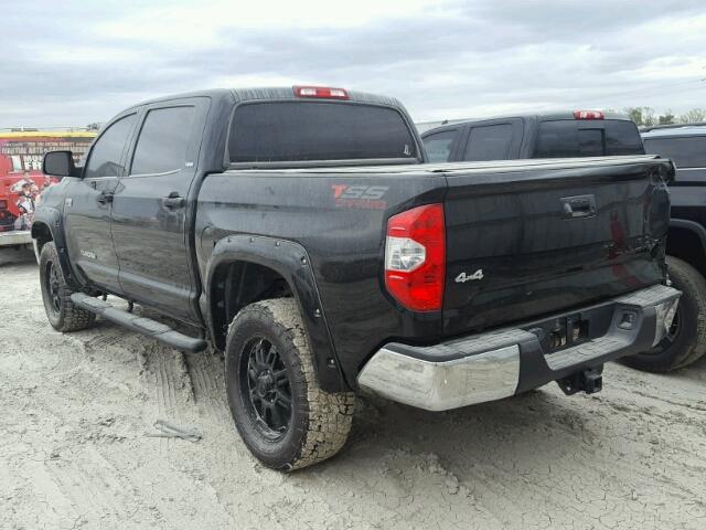 5TFDW5F14FX485417 - 2015 TOYOTA TUNDRA CRE BLACK photo 3