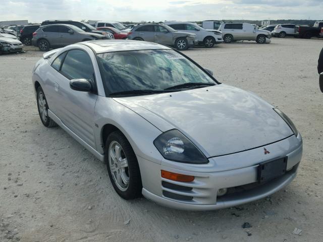 4A3AC84HX1E180731 - 2001 MITSUBISHI ECLIPSE GT SILVER photo 1