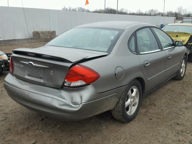 1FAFP55S82G281347 - 2002 FORD TAURUS SES SILVER photo 4