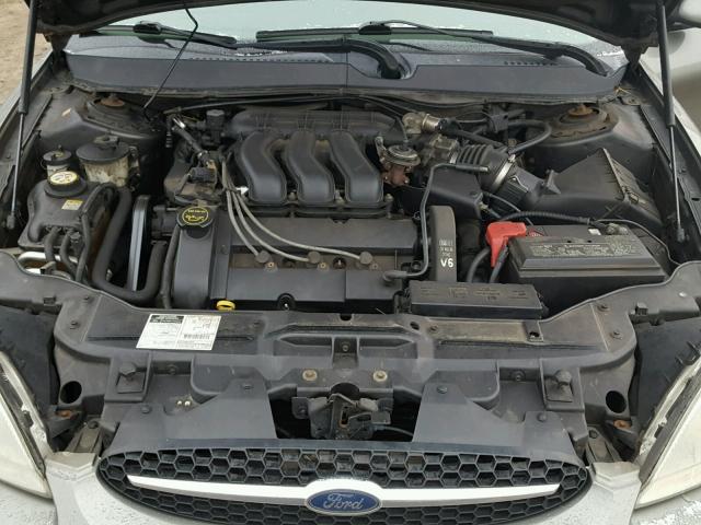 1FAFP55S82G281347 - 2002 FORD TAURUS SES SILVER photo 7