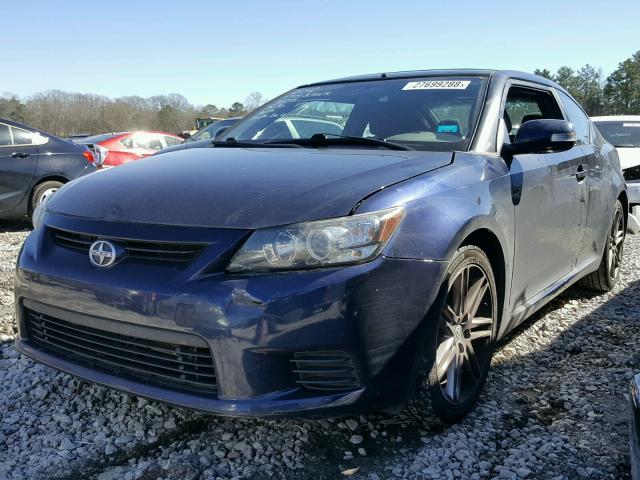 JTKJF5C76B3018246 - 2011 TOYOTA SCION TC 蓝色 照片 2