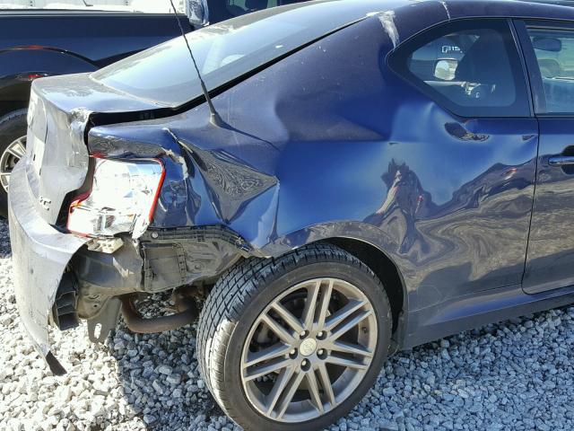JTKJF5C76B3018246 - 2011 TOYOTA SCION TC 蓝色 照片 9