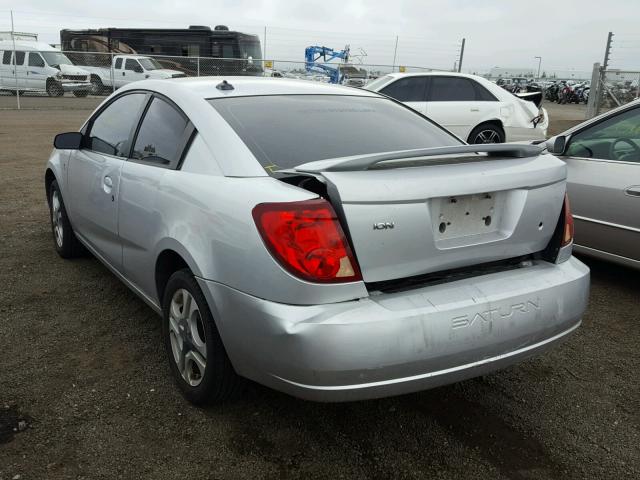 1G8AV12F84Z158983 - 2004 SATURN ION LEVEL SILVER photo 3