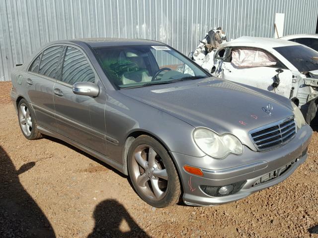 WDBRF40JX5F660572 - 2005 MERCEDES-BENZ C 230K SPO SILVER photo 1