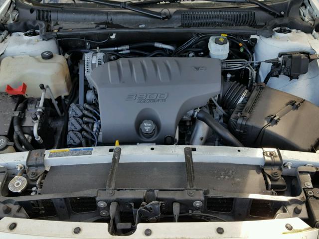 1G4HR54K844166603 - 2004 BUICK LESABRE LI WHITE photo 7