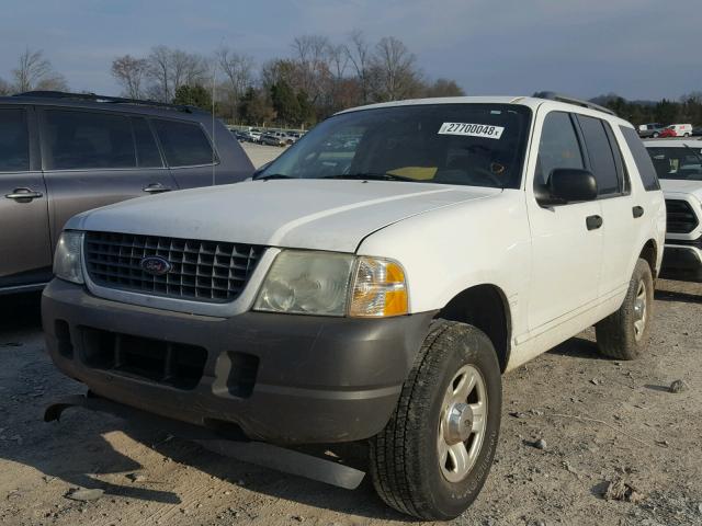 1FMZU62K03UC21345 - 2003 FORD EXPLORER X WHITE photo 2