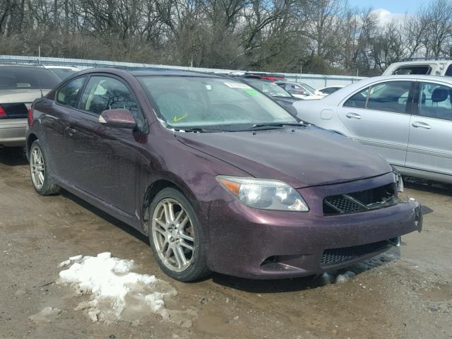 JTKDE177150045721 - 2005 TOYOTA SCION TC MAROON photo 1