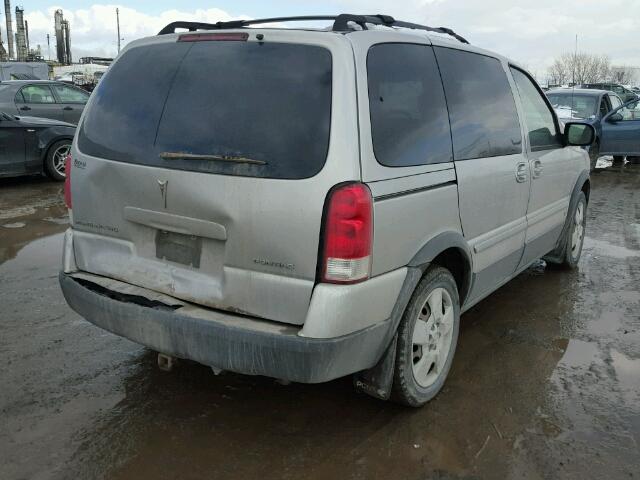 1GMDU03L36D148748 - 2006 PONTIAC MONTANA SV GRAY photo 4