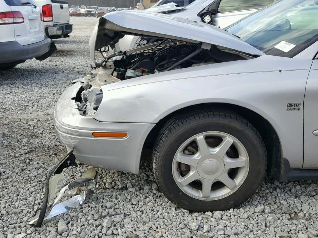 1MEFM59S33A629149 - 2003 MERCURY SABLE LS P SILVER photo 9