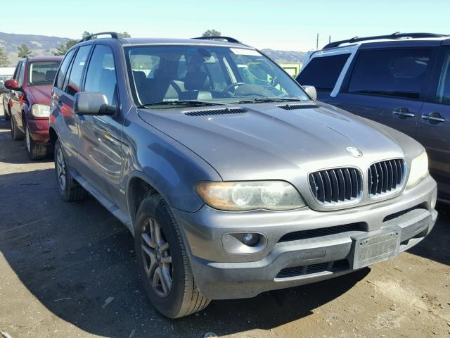 5UXFA135X6LY31449 - 2006 BMW X5 3.0I CHARCOAL photo 1