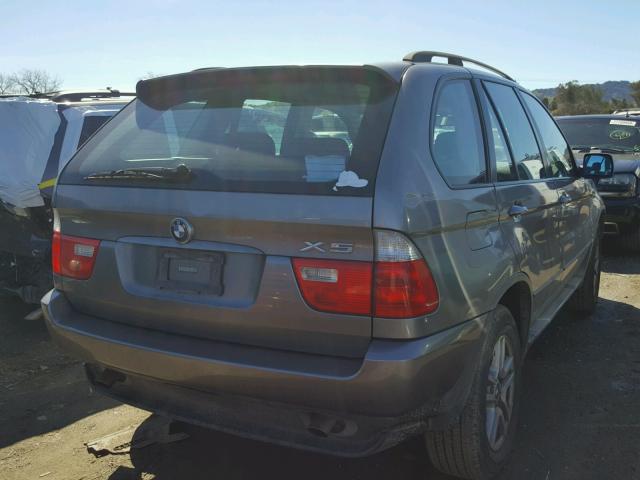 5UXFA135X6LY31449 - 2006 BMW X5 3.0I CHARCOAL photo 4