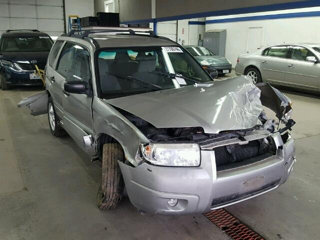 JF1SG63696H710036 - 2006 SUBARU FORESTER 2 GRAY photo 1