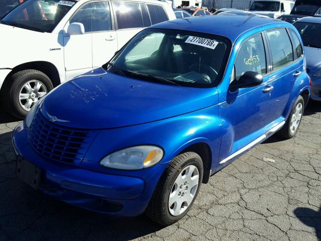 3C4FY48B45T584591 - 2005 CHRYSLER PT CRUISER BLUE photo 2