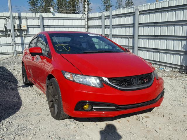 2HGFB6E53FH708986 - 2015 HONDA CIVIC SI RED photo 1