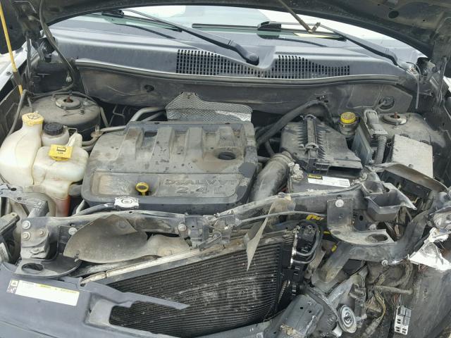 1J8FT47008D778732 - 2008 JEEP COMPASS SP BLACK photo 7