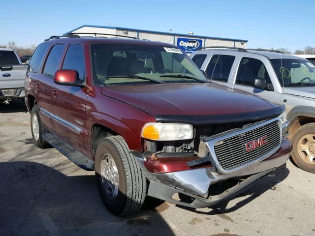 1GKEC13T91J188526 - 2001 GMC YUKON RED photo 1