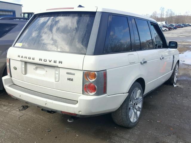 SALME11435A180613 - 2005 LAND ROVER RANGE ROVE WHITE photo 4