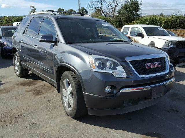 1GKKRRED8CJ286911 - 2012 GMC ACADIA SLT GRAY photo 1