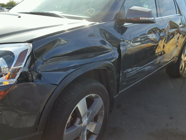 1GKKRRED8CJ286911 - 2012 GMC ACADIA SLT ნაცრისფერი ფოტო 9