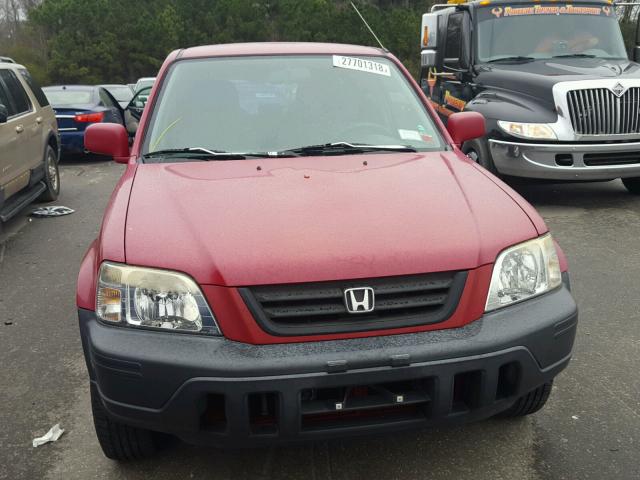 JHLRD1867WC036790 - 1998 HONDA CR-V EX RED photo 9