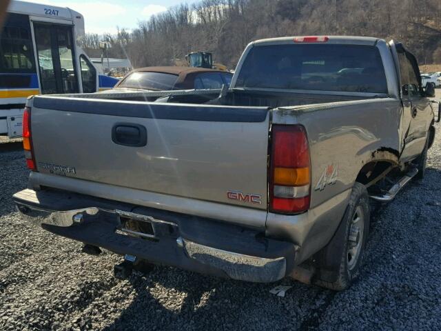 1GTEK19TX3E290130 - 2003 GMC NEW SIERRA TAN photo 4