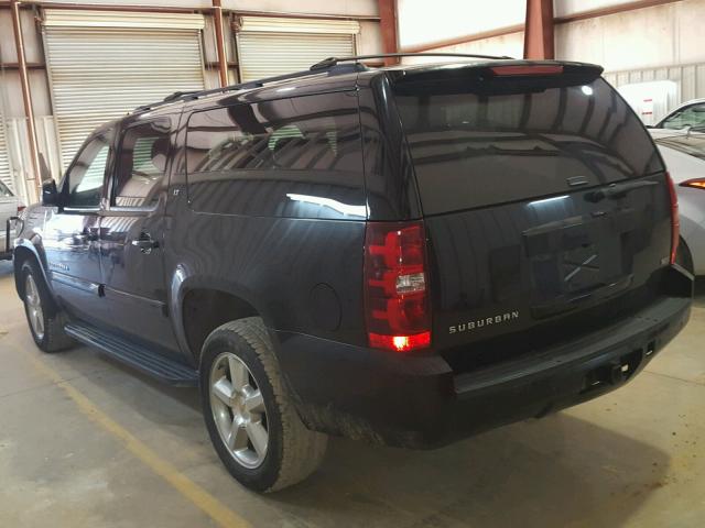 1GNFK26399J106866 - 2009 CHEVROLET SUBURBAN K BLACK photo 3