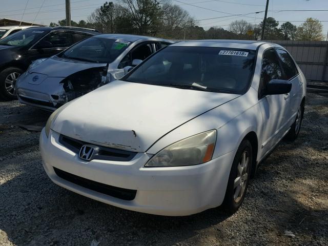 1HGCM66505A012949 - 2005 HONDA ACCORD EX WHITE photo 2