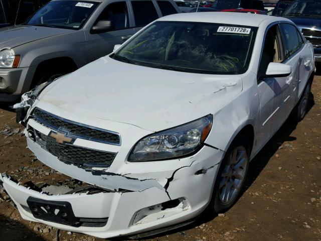 1G11C5SA6DU137966 - 2013 CHEVROLET MALIBU 1LT 白色 照片 2
