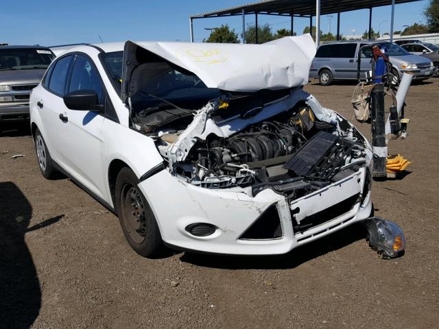 1FADP3E28DL170609 - 2013 FORD FOCUS S WHITE photo 1