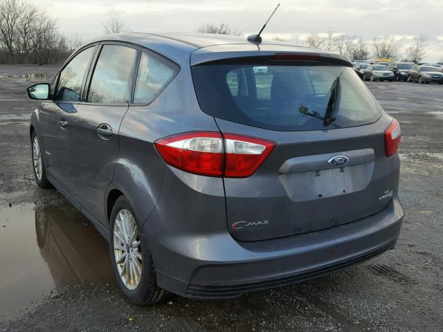 1FADP5AU9DL537990 - 2013 FORD C-MAX SE GRAY photo 3