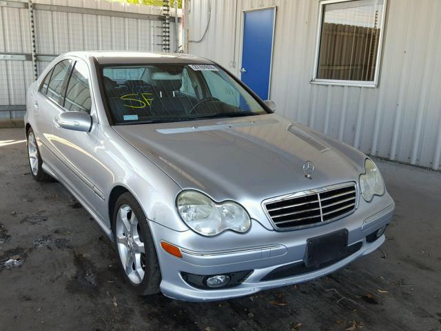 WDBRF52H47A931965 - 2007 MERCEDES-BENZ C 230 SILVER photo 1