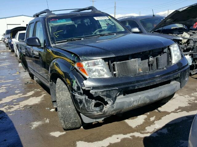 1N6AD09W47C413447 - 2007 NISSAN FRONTIER C BLACK photo 1