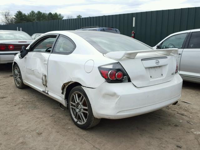 JTKDE3B76A0305186 - 2010 TOYOTA SCION TC WHITE photo 3