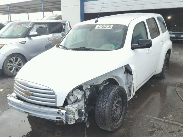 3GNDA13D48S539624 - 2008 CHEVROLET HHR LS WHITE photo 2