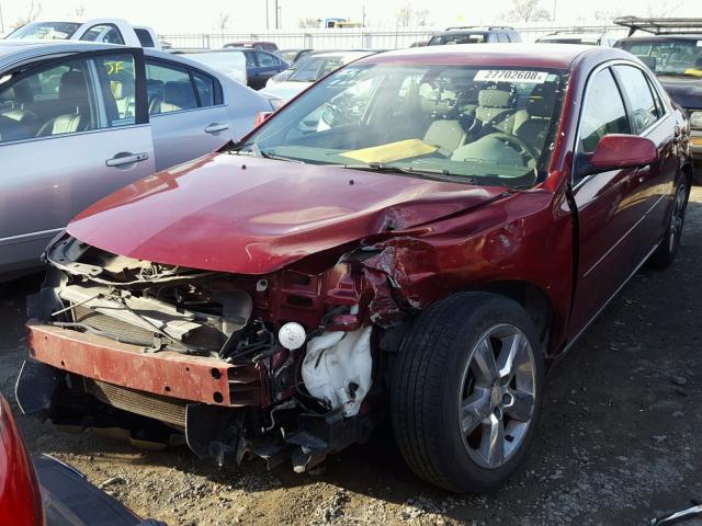 1G1ZC5E16BF339710 - 2011 CHEVROLET MALIBU 1LT 勃艮第红 照片 2