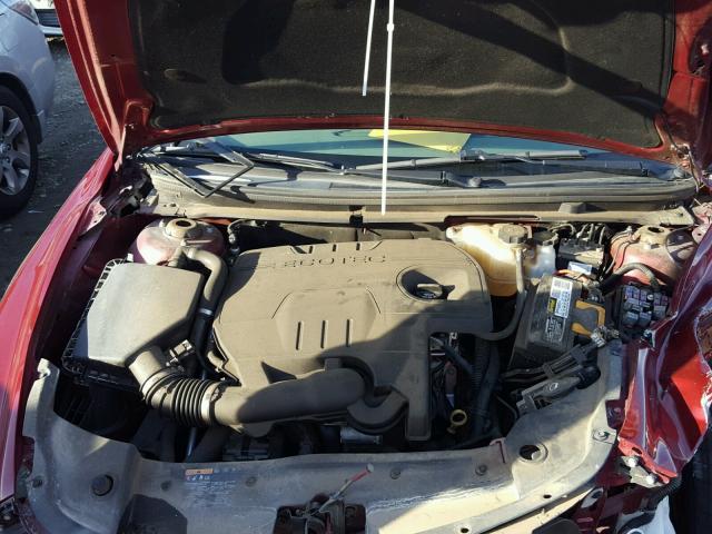 1G1ZC5E16BF339710 - 2011 CHEVROLET MALIBU 1LT 勃艮第红 照片 7
