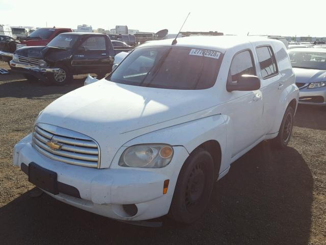 3GNCA13B29S507668 - 2009 CHEVROLET HHR LS WHITE photo 2