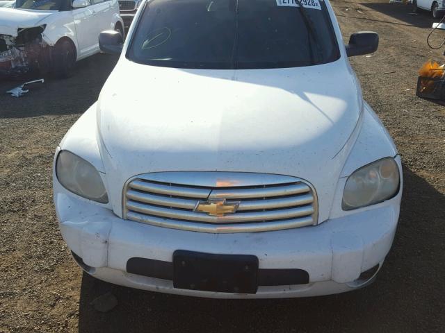 3GNCA13B29S507668 - 2009 CHEVROLET HHR LS WHITE photo 9