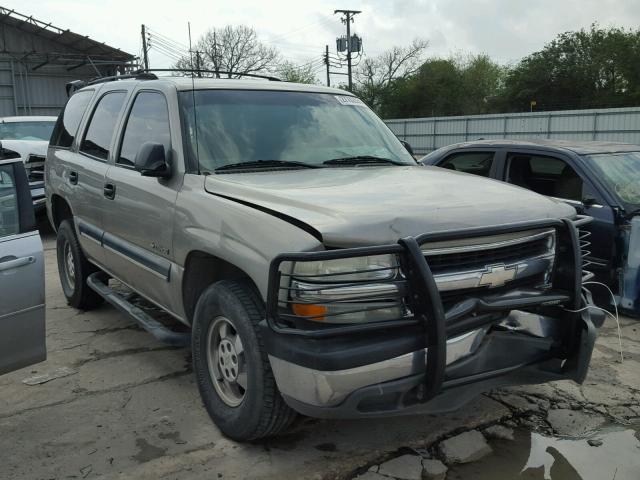 1GNEC13TX1R191942 - 2001 CHEVROLET TAHOE C150 SILVER photo 1